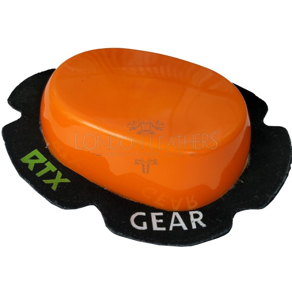 RTX ORANGE Universal Durable Motorcycle Knee Sliders Motorbike Knee Slider Pucks