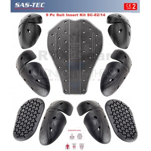 SAS-TEC CE UKCA Level 2 Shock Absorbing Impact Limb & Back Protection Armour Upgrade