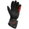 RTX NX5 Track Pro Race Black & Red Leather Motorcycle Gloves
